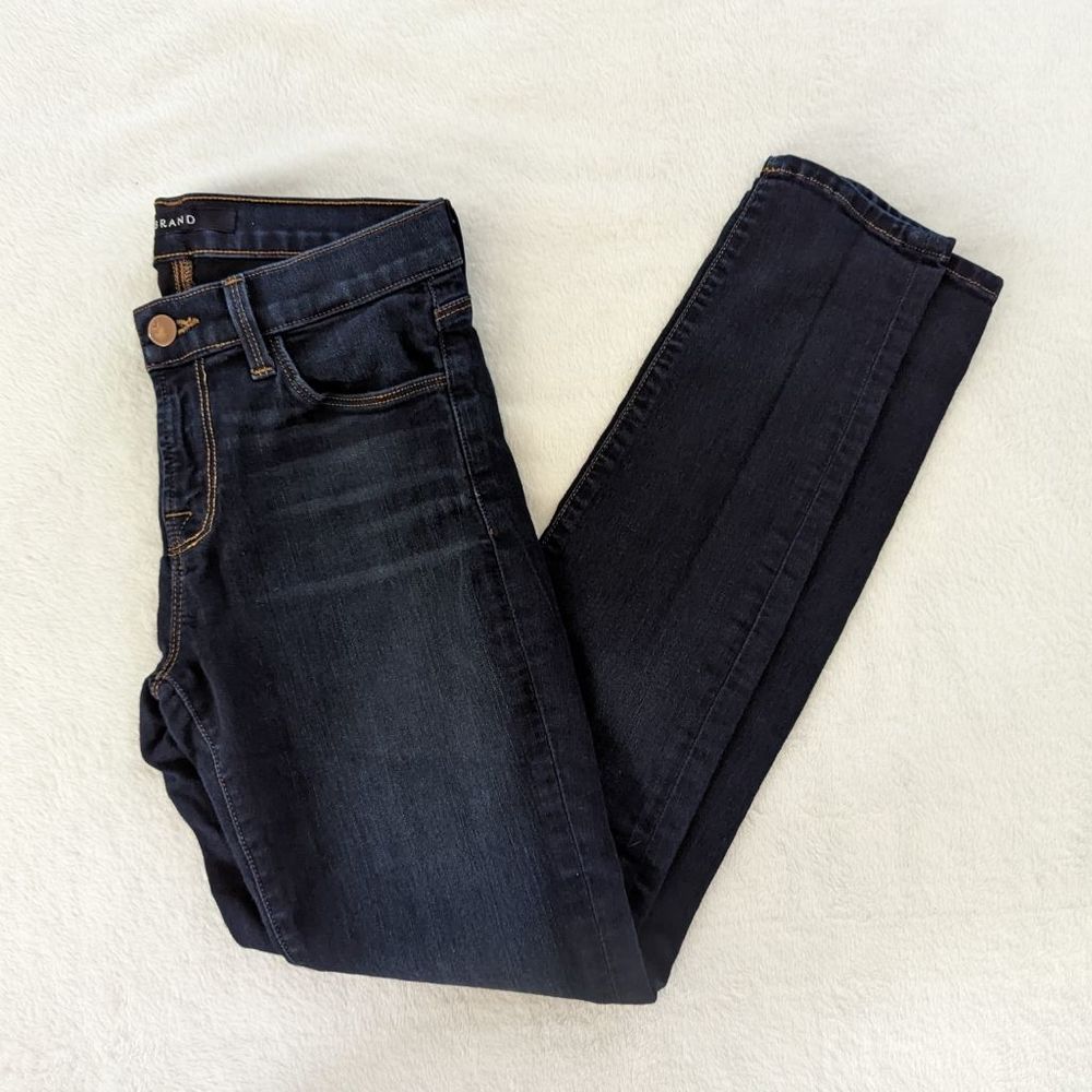 J Brand Dark Blue Atlantis Skinny Jeans